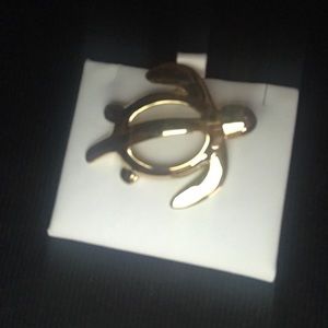 Turtle Pendant (14k Plated)
